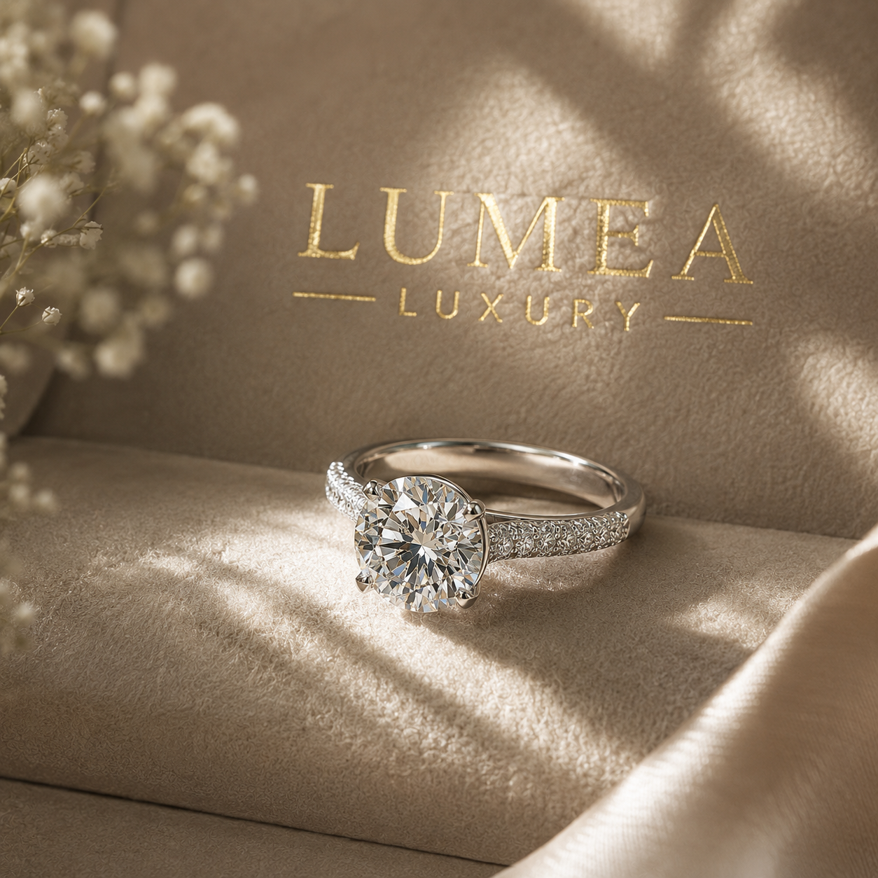 Lumea Éclat Solitaire Ring
