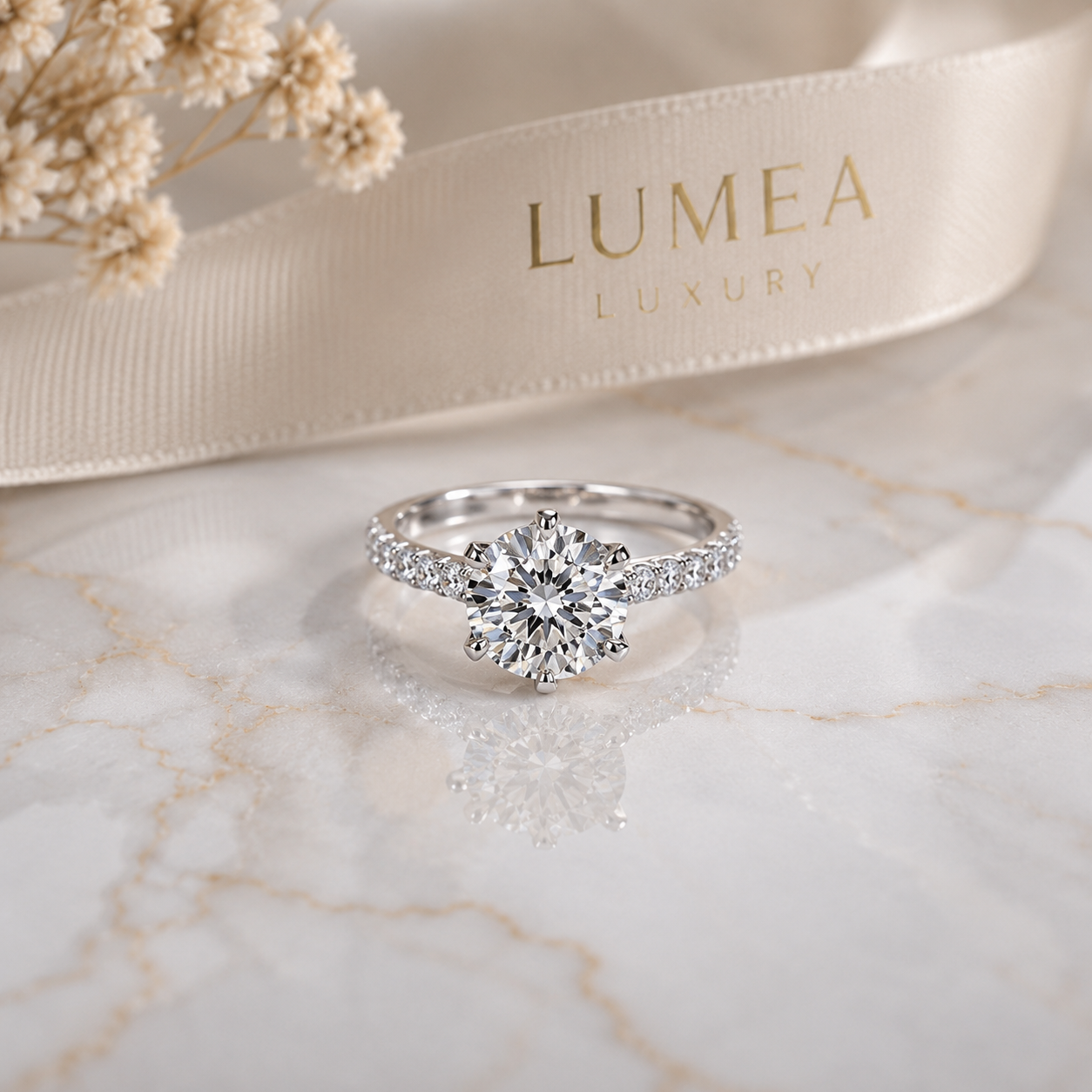 Lumea Éclat Solitaire Ring