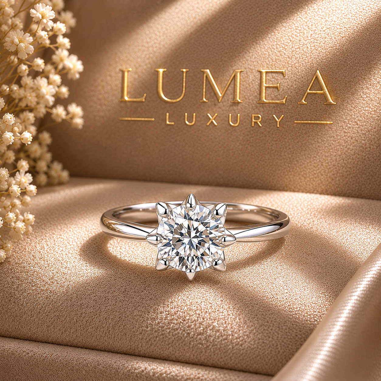 Lumea Minimalist 4-Prong Solitaire