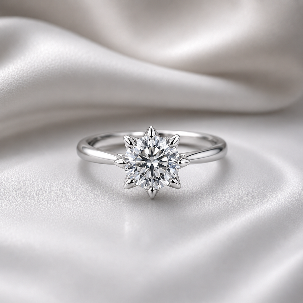 Lumea Minimalist 4-Prong Solitaire