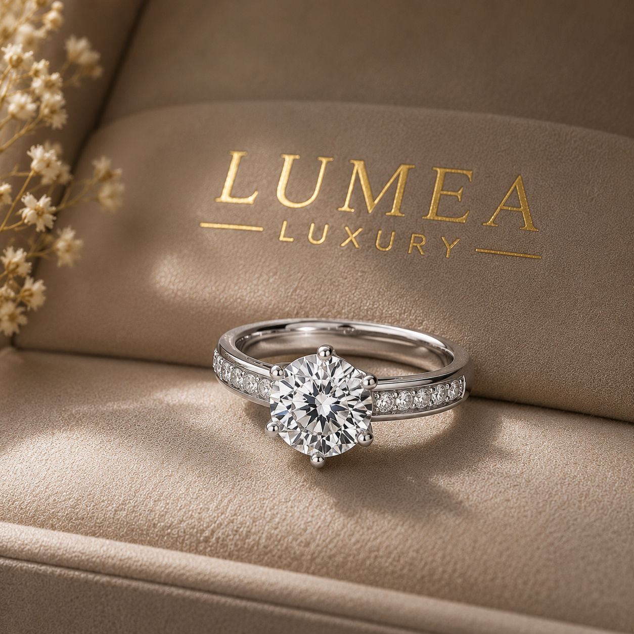 Lumea Constellation Pavé Solitaire