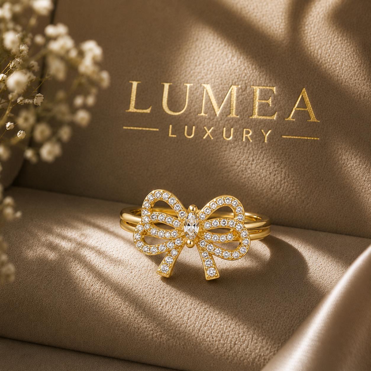 Lumea Papillon Bow-Tie Ring