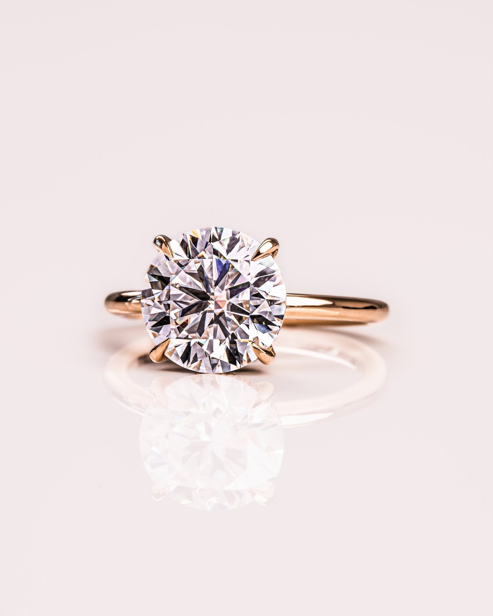 Lumea Prestige™ Ring • Hearts & Arrows · Prong-Set Solitaire